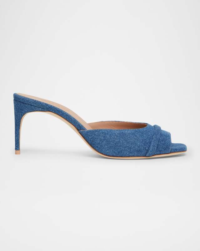 Lumi Denim Stiletto Sandals